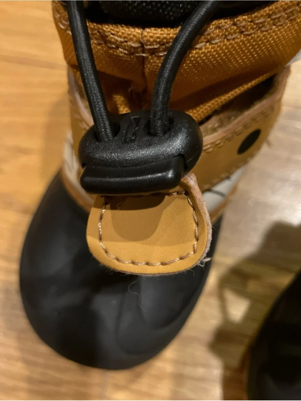 Cat & Jack Brown and Black Toddler Winter Boots